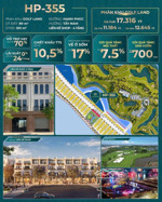 siêu phẩm liền kề shop golf land căn hp - 355 vị trí kim cương kinh doanh đỉnh ở sướng