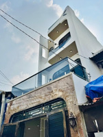 hẻm xe hơi thông - gần trường - chợ phạm văn bạch - 3 tầng full nt - 3pn, sân thượng, sân phơi 44m2