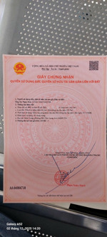 chính chủ cần bán lô đất sát đường thôn trung, vĩnh phương. dt 119m2,full đất ont. giá 1tỷ480 triệu