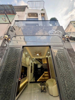 chủ giảm giá!!! bán gấp nhà mới 4 tầng ngay cv làng hoa - 55m2