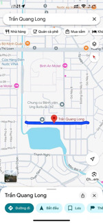 bán đất mặt tiền đường trần quang long, hòa minh, liên chiểu, dt 90m2, giá 5 tỷ 450 tl