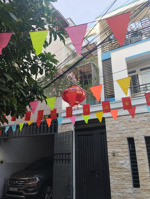 nhà 3 tầng mới đẹp - đường cộng hòa - 91m2 - hẻm thông ô tô - gần ga t3