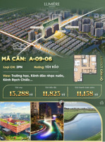 bán căn 2pn lumière midtown masterise homes, view nhạc nước, tầng đẹp, số nhà đẹp.