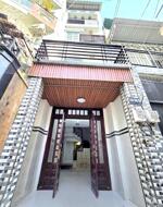 Hẻm Ô TÔ lý thuyết, 4 Tầng 5PN 36m2, P5 Phú Nhuận, giá 6.xty