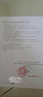 chính chủ cần bán gấp căn nhà yến 3 tầng kèm nhà ở ngay xã hòa thành, đông hòa, phú yên