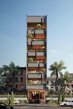 toà căn hộ, văn phòng mới 100% mặt phố lê thanh nghị - 120m2 xây 7 tầng - giá 95triệu