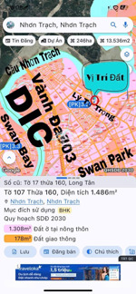 cần bán vài lô đất góc 2mt đường lý tự trọng cách vđ03 600m, gần swan bay, qh ont, giá rẻ đầu tư