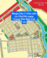 khu dân cư cầu đò ( mega city 1) cần bán đường n17, a38-4x giá 1ty1 b.phí, phường long nguyên, hcm
