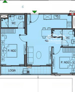 cần bán trước tết căn 2pn2wc thiết kế 2 ban công giá rẻ 66tr/m2 beverly tại vinhomes ocean park