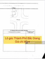 bán lô góc đấu giá phường đa mai, bắc ninh (tp bắc giang cũ) giá chỉ nhỉnh 4 tỷ