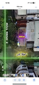 lô đất góc 2 mặt tiền đường lê thiệt & hoà minh 2
