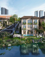 đơn lập mặt hồ alluvia city - s: 300m2 nhà hướng nam. giá tốt 12x triệu/m2. pkd 