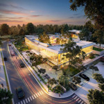 lô góc đất sổ sẵn 100m2, dài 20m, ngang 5m, ngay mặt tiền được 20m tại ora park, dragon pearl