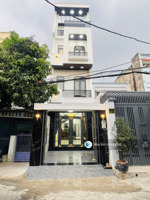 nhà phố xinh 4m x 20m, 03 lầu, đường thông 8m, gần chợ đầu mối hóc môn