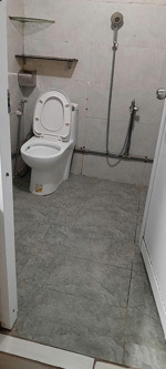 cần cho thuê căn hộ dịch vụ ở chung cư 12 võ văn kiệt. có phòng ngủ. có bếp, có nhà vệ sinh