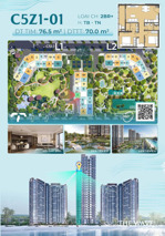 quỹ căn 2pn+ trục 01 view công viên nội khu tại masteri grand coast