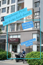 giỏ hàng 10 căn shophoue cuối cùng picity sky park - chỉ 15% ký hđmb, htls đến 36 tháng.