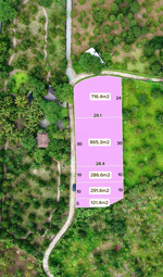 đất thổ cư ngang 30m đường ô tô tận nơi (tổng có 5 lô)