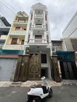 ngợp bank bán gấp tòa nhà hầm 6 tầng phan văn trị đối diện emart tặng full nội thất 5 tỷ thang máy