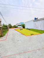bán đất thổ, 3 mt hẻm tỉnh lộ 830 thuộc xóm bà vệ, long định, cần đước, diện tích: 5 x 21m