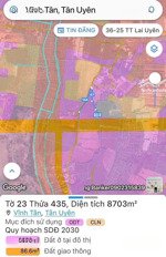 bán đất vành đai 4, 55 tỷ, 7971m2, hàng hiếm tại tân uyên, bình dương. phù hợp đầu tư sinh lời