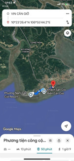 mặt tiền view biển cần giờ đường phan đức 988 m2 giá 52 tr/m2 tl