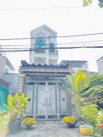 nhà 3 tầng mặt tiền đường thạnh lộc 57 phường thạnh lộc ,q12, dt 92/66m2 (4mx22m)5,5tỷ