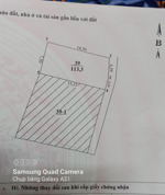 bán 113m2 đất sổ đỏ trong khu dân cư, mặt tiền lớn 7,5m xây nhà đẹp, hướng đông nam mát hè ấm đông