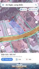 bán đất 96m2 tại chợ bến an ngãi, giá ưu đãi 1,48 tỷ, long điền, bà rịa vũng tàu