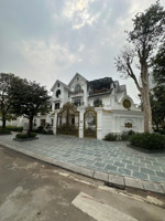 bán biệt thự phố dương đình nghệ,lô góc 2 mặt tiền,view công viên,dt275m 4 tầng-mt20m-giá 124 tỷ