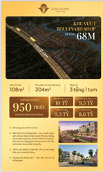 shophouse đường 68m thanh toán 10% chi với 1 tỷ đến khi nhận nhà 24 tháng