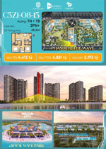 sẵn 2 ngủ góc - trục 15 tòa z1 - tầng trung đẹp - masteri grand coast - view hồ tạo sóng