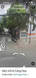 chủ đang cần tiền nên bán gấp trước tết lô đất 2 mặt tiền k300, phường 04, tân bình