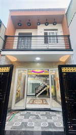 nhà đẹp sau chợ nữ dân công 4*12m 2pn 2wc lh xem nhà