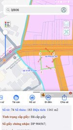 góc hai mặt tiền đường hùng vương - phước an - dt: 1161m2 tc 300m2 - kinh doanh thuận tiện