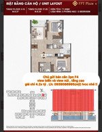 cần bán căn 2pn kề góc fpt plaza4 view biển và view núi