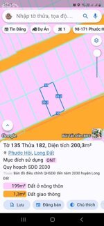  CẦN BÁN GẤP – LÔ ĐẤT VEN BIỂN SIÊU ĐẸP PHƯỚC HẢI (LỘC AN CŨ) – TP.HCM