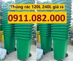 Thùng rác chính hãng giá rẻ- thùng rác hàng chất lượng- lh 0911082000