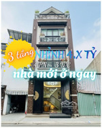 nhà mới ở ngay q.8, 35m², 3 tầng, 4.x tỷ hẻm 4m ba đình, nhà chính chủ 