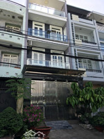 nhà 3 lầu (4x20) đường đẹp mặt tiền 12m bình phú q.6