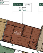 bán 3pn tại toà m2 siêu đẹp. giá đẹp theo sản phẩm