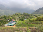 mảnh đất nghỉ dưỡng khánh thượng view núi-cánh đồng thoáng đẹp, thế đất thoải, không khí trong lành