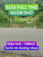 đất củ chi 5x35 full thổ cư mt nhựa 6m kdc hiện hữu chỉ 1 tỷ nhỉnh