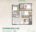 căn 3pn 83m2 chỉ tt 450tr = sở hữu ngay căn hộ mặt tiền nguyễn chí thanh. 