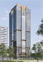 cho thuê văn phòng dt 650m2 1 sàn the marc trần thái tông