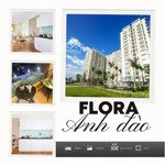 giá 3 tỷ 450 triệu chốt bán căn góc flora anh đào, thiết kế 2pn, 2wc có ban công, sổ hồng riêng.