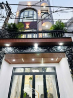 huỳnh văn nghệ p.15, tân bình nhà mới xây hẻm xe hơi thông xách vali vào ở ngay