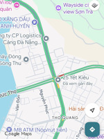 kèo thơm sơn trà - đất mặt tiền 10m - đường 30m chỉ 90tr/m/tổng diện tích