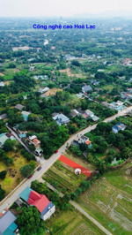 chỉ 26tr/m2, lô đất trục chính kinh doanh ngay 185m2 tại đồng trạng, hoà lạc. rẻ nhất thị trường