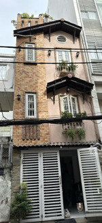 bán nhà hẻm xe hơi lê văn sỹ p10 phú nhuận dt 3.5m x 10m 35m2 4 tầng giá 8.5 tỷ thương lượng